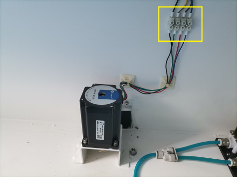 Z軸電機(jī)接線端子松動(dòng)