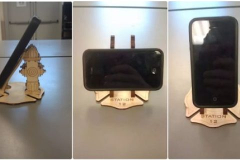 消防栓手機(jī)支架