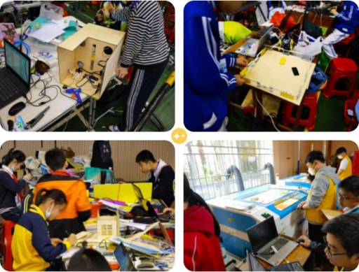 選手們認真對待每一個作品