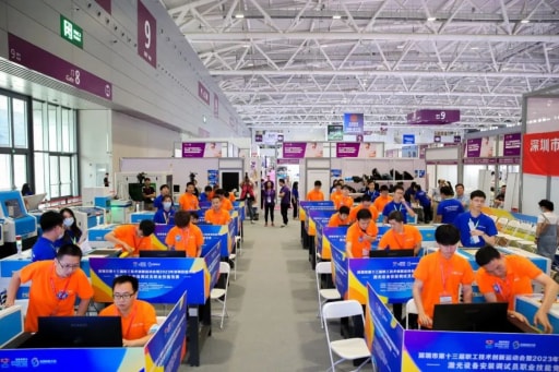 本次競(jìng)賽以“新時(shí)代、新技能、新夢(mèng)想”為主題