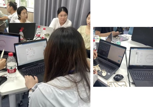 雷宇助力廣州市從化區(qū)科技競賽指導(dǎo)教師培育活動——激光造物課堂圓滿完成！